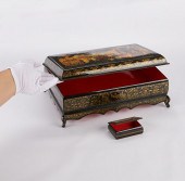 2 RUSSIAN LACQUER BOXESGroup o