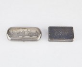 2 RUSSIAN SILVER NIELLO CASES