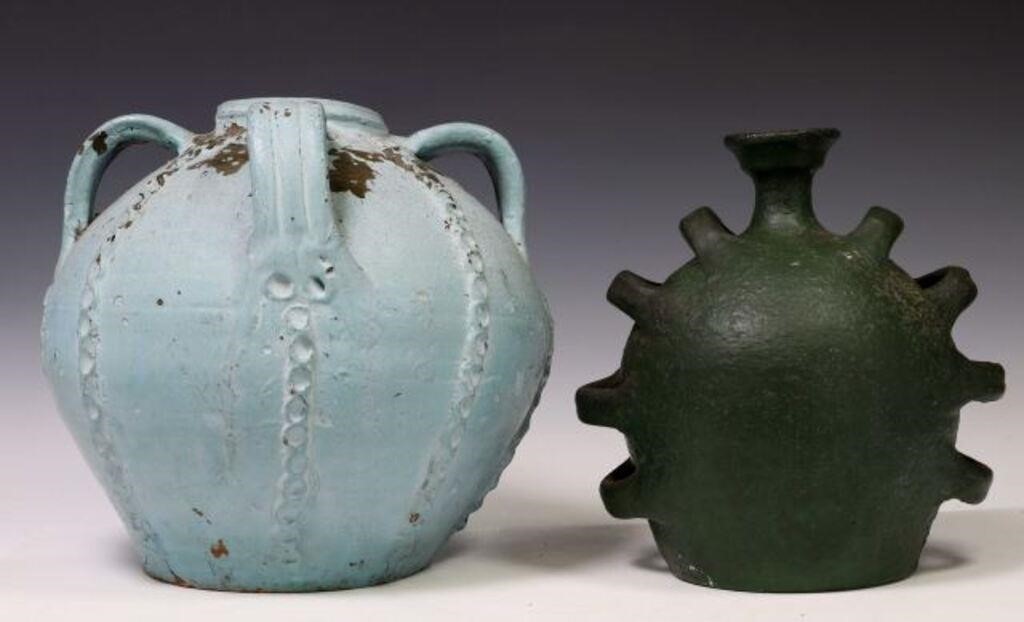 (2) RUSTIC FRENCH EARTHENWARE