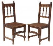 (2) RUSTIC SPANISH BAROQUE STY