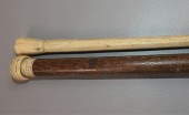 2 SAILOR MADE WHALEBONE CANEST