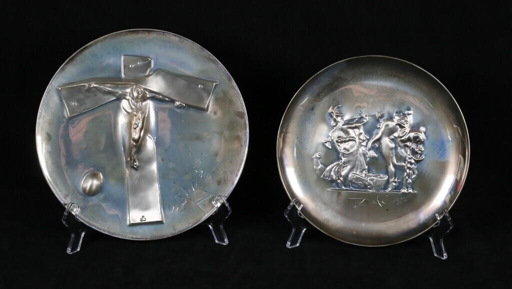 2 SALVADOR DALI LINCOLN MINT