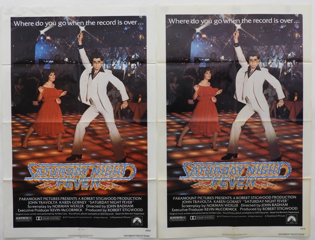 2 SATURDAY NIGHT FEVER 1977 ONE
