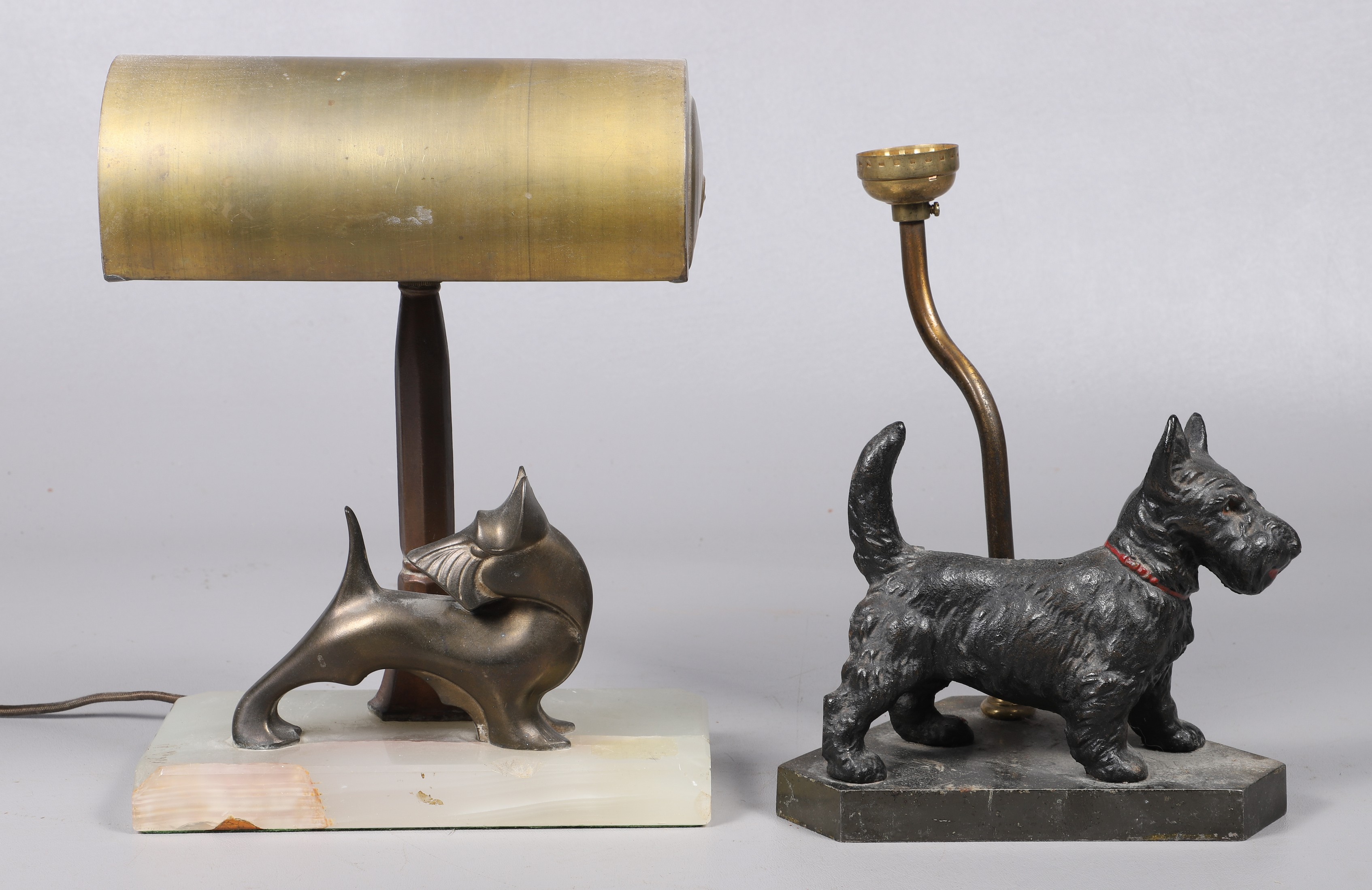 (2) Scottish Terrier (Scotty) table