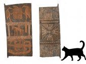 2 SENUFO TRIBE HUT DOORS - IVO