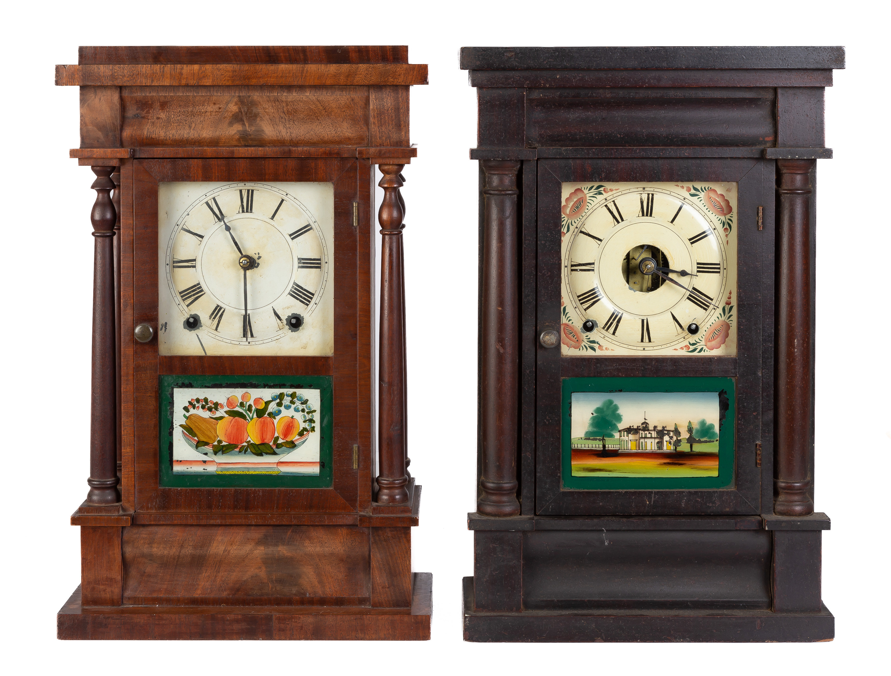 (2) SETH THOMAS SHELF CLOCKS Both