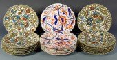 2 SETS FISCHER & MIEG PORCELAI