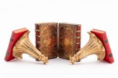 2 SETS OF BOOK MOTIF ITALIAN B