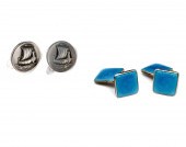 2 SETS OF CUFFLINKS NILS ERIK?