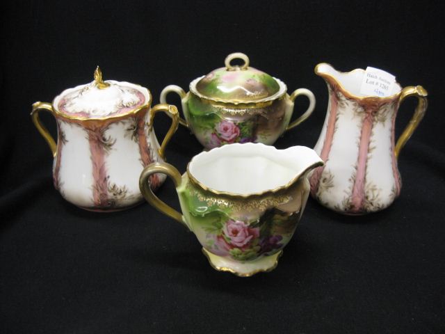 2 Sets of Porcelain Creamers &