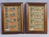 (2) SETS OF UNCUT WHALING AND