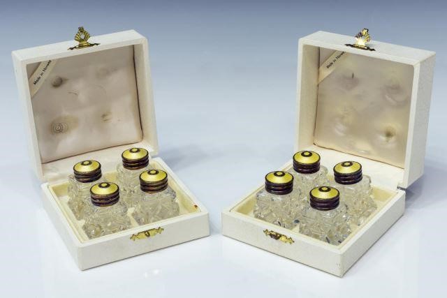 (2 SETS)NORWAY STERLING GUILLOCHE