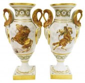 (2) SEVRES STYLE NAPOLEONIC GI