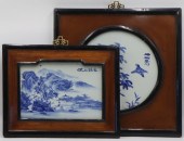 (2) SGND CHINESE BLUE AND WHIT