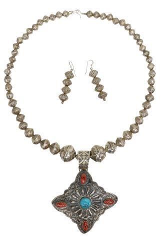 (2) SHAWN CAYATINETO NAVAJO PENDANT