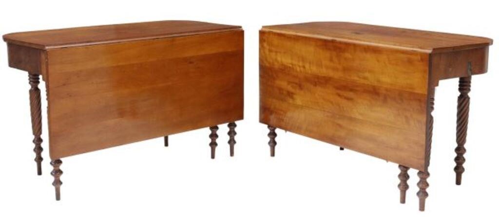 (2) SHERATON STYLE DROP-LEAF GATE
