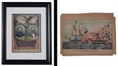 2 SIDED HAND COLORED CURRIER A
