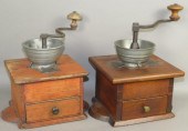 2 SIGNED DRAWER BOX COFFEE GRI