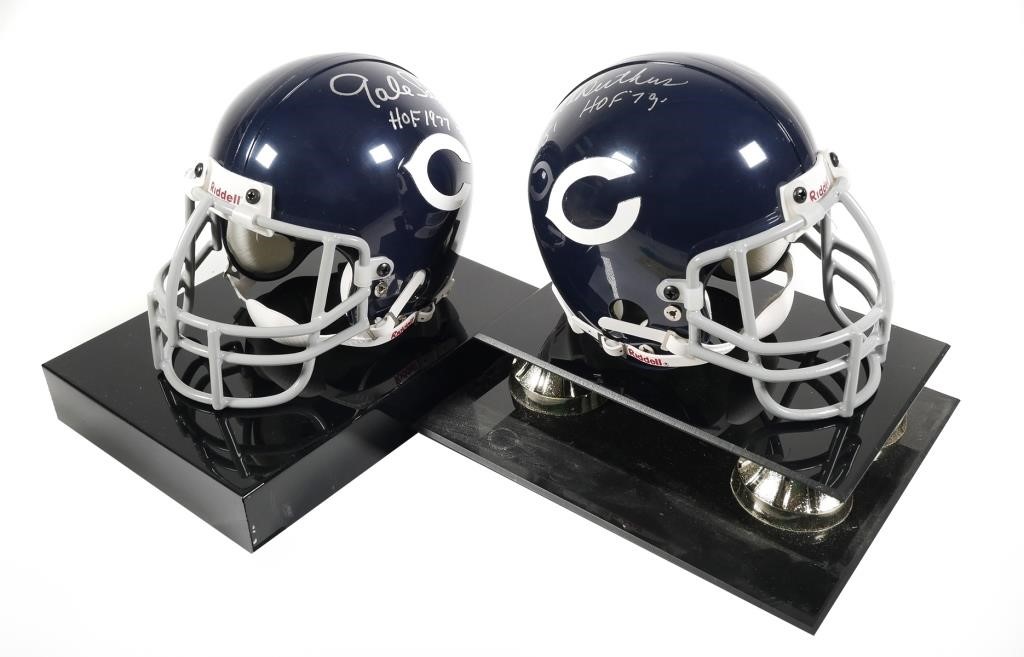 (2) SIGNED GAYLE SAYERS & DICK