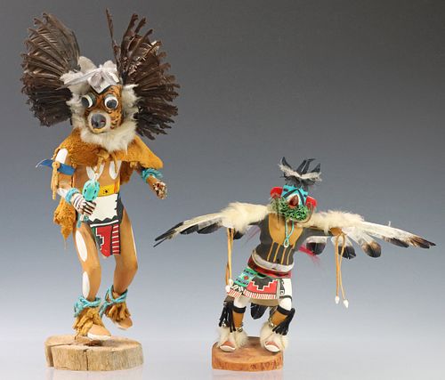 (2) SIGNED NATIVE AMERICAN HOPI