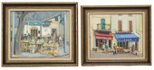 (2) SIGNED OIL PAINTINGS MARKE