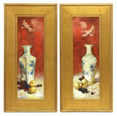(2) SIGNED OIL PAINTINGS STILL