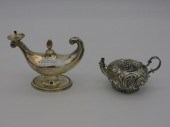 (2) SILVER CIGAR LIGHTERS. TO