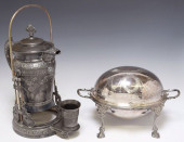 (2) SILVERPLATE TILTING ICE WA