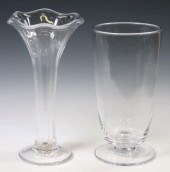 (2) SIMON PEARCE COLORLESS GLA