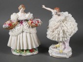 (2) SITZENDORF DRESDEN PORCELA