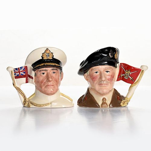2 SM ROYAL DOULTON CHARACTER