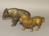 2 SMALL CAST IRON FIGURAL STIL