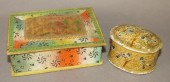 2 SMALL CURIO BOXESca. 18th-19