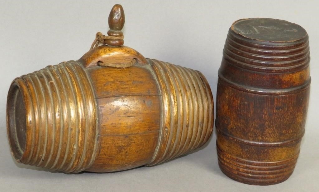 2 SMALL KEG VESSELSca. 18th-19th