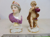 2 SMALL MEISSEN PORCELAIN FIGU