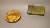 2 SNUFF BOXESca. 18th-early 19