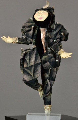 (2) Soft Sculpture Doll by