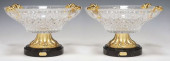 (2) SOHER ORMOLU-MOUNTED CRYST
