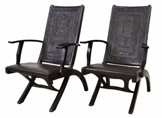 (2) SOUTH AMERICAN MODERN FOLDING