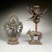 (2) SOUTHEAST ASIAN BRONZES Li