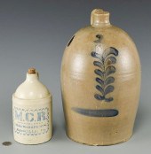 2 SOUTHERN STONEWARE POTTERY I