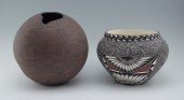 2 SOUTHWEST ACOMA POTTERY POTS