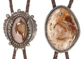 (2) SOUTHWEST SILVER PETRIFIED