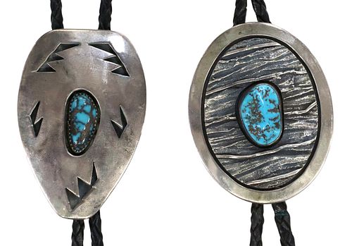 (2) SOUTHWEST STERLING SILVER