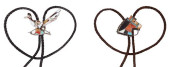 (2) SOUTHWEST STYLE SILVER &AM