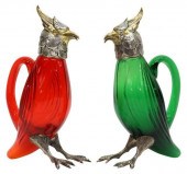 (2) SPANISH 915 SILVER MOUNTED