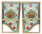 (2) SPANISH ARCHITECTURAL STAI