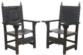 (2) SPANISH BAROQUE STYLE CARV