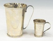(2) SPANISH COLONIAL SILVER HA