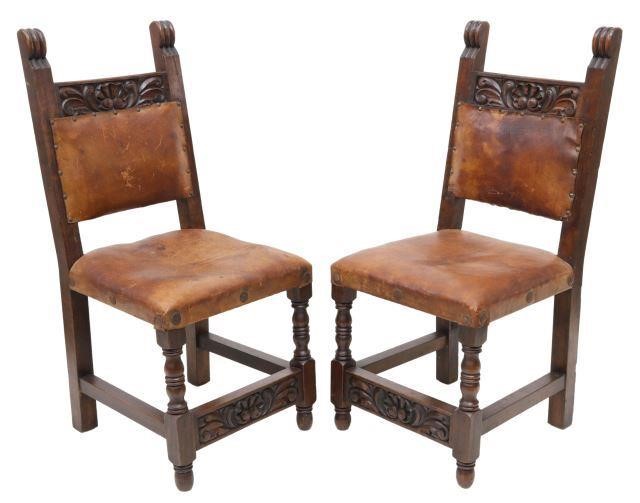 (2) SPANISH COLONIAL STYLE